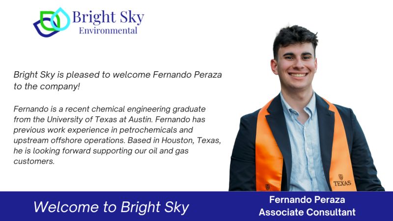 Bright Sky Welcomes Fernando Peraza!